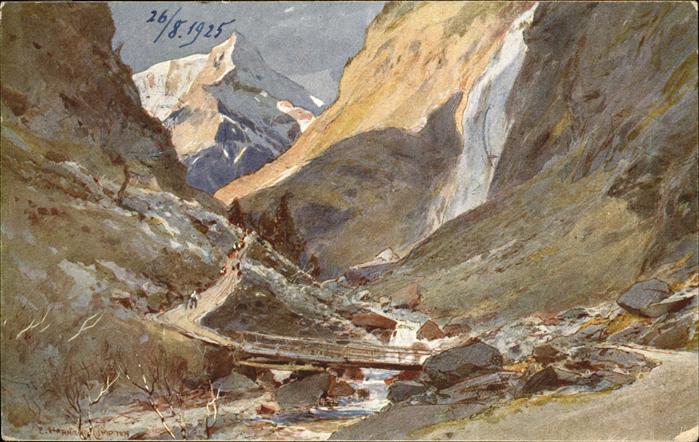 Bad Gastein Künstlerkarte