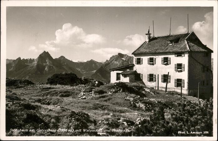 BERCHTESGADEN Bayern Stoehrhaus am Untersberg