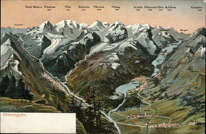 Helvetia Schweiz Oberengadin