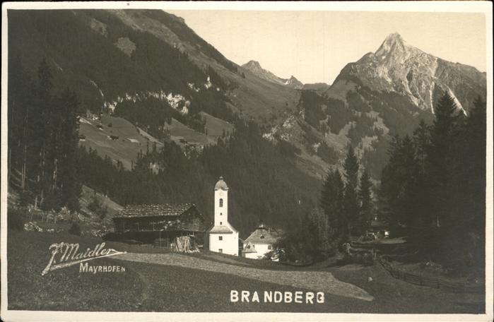 Mayrhofen Zillertal Brandberg