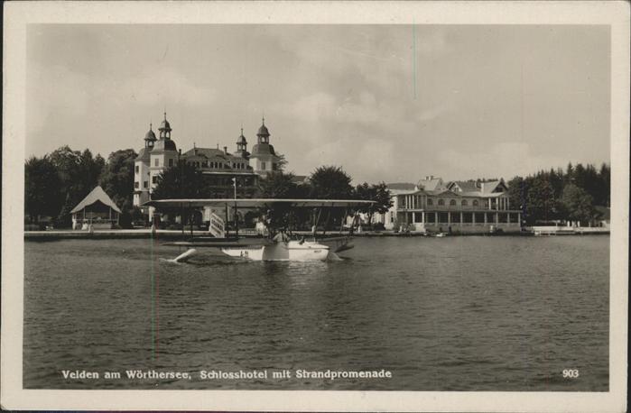 Velden Woerthersee Schlosshotel Strandpromenade