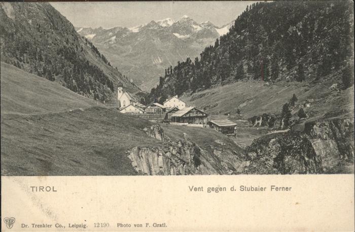 Vent Tirol Stubaier Ferner
