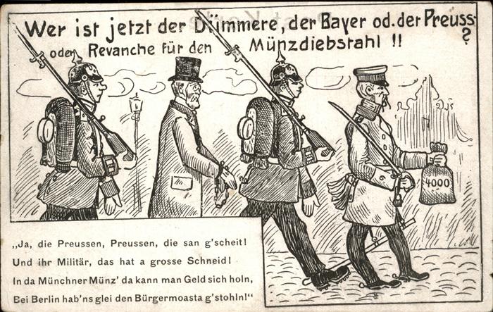 Koepenick Wer ist der dümmere Bayer Münzdiebstal