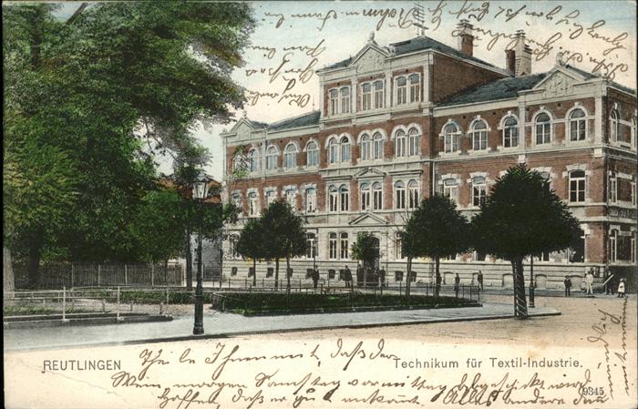 Reutlingen Technikum Textil Industrie