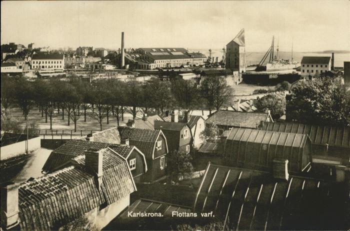 Karlskrona Flottans varf.