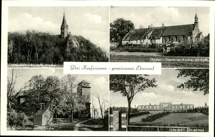 Husum Nordfriesland Drei Konfessionen Gemeinsames Ehrenmal