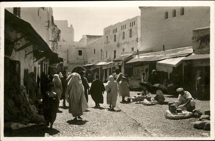Tetuan Basares arabes Eingeborenen Markt