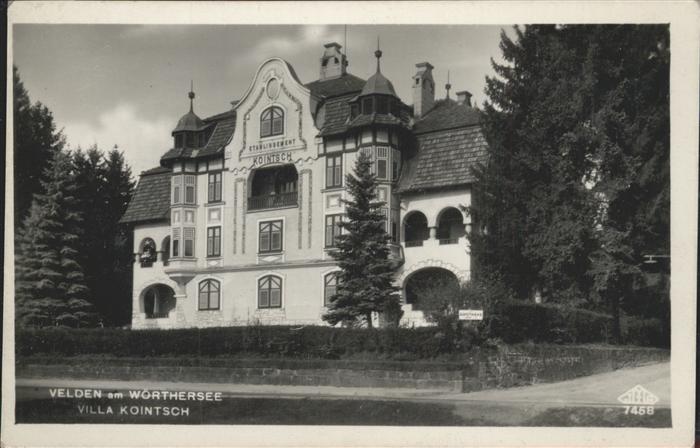 Velden Woerthersee Villa kointsch