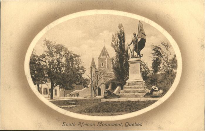 Quebec South African Monument