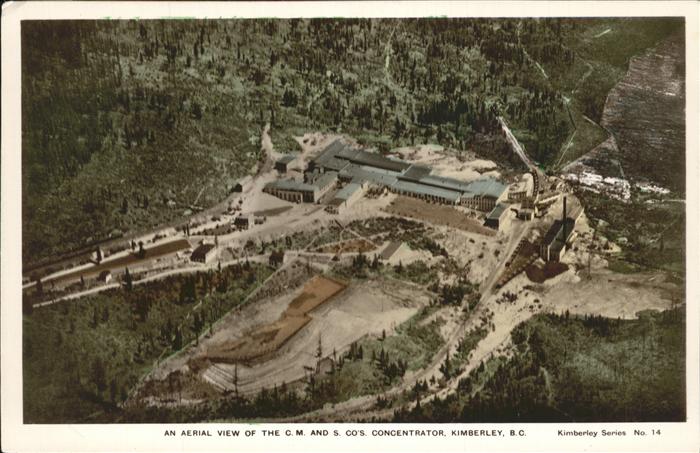 Kimberley Concentrator Flugaufnahme