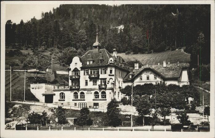 Semmering Niederoesterreich Hotel Stefanie