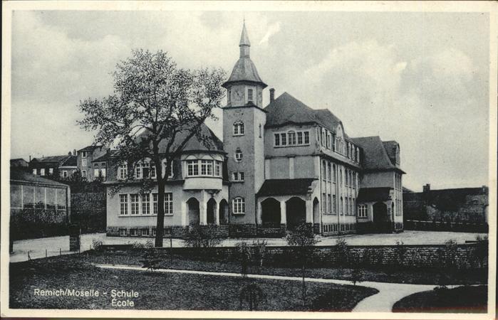 Remich Moselle Schule