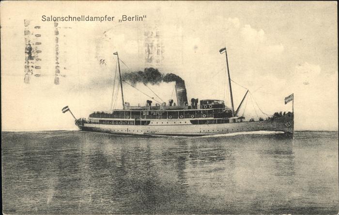 Dampfer Binnenschifffahrt Berlin
