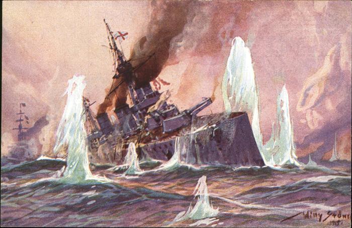 Stoewer Willy Tegel Nr 10 englischer Schlachtkreuzer