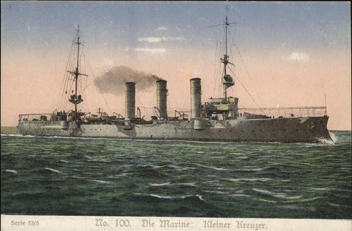 Marine No 100 kleiner Kreuzer