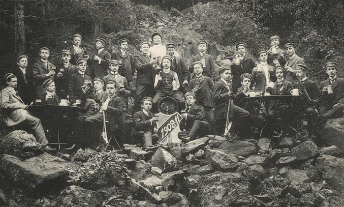 Studentika Kommers Herborn 1911