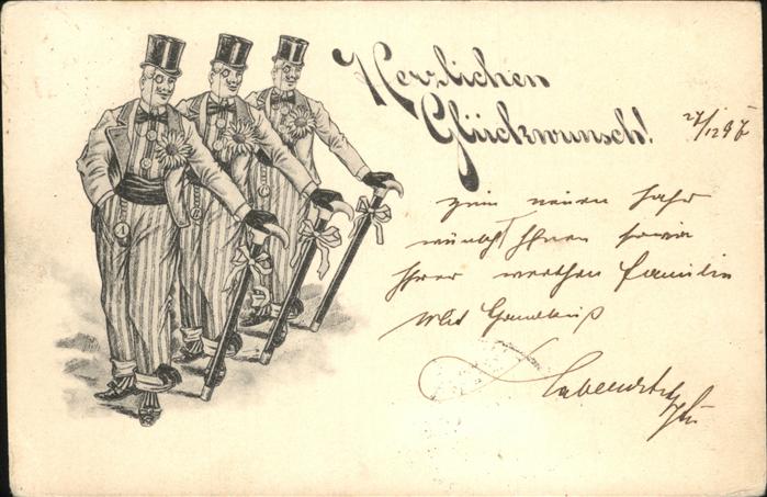 Tanz Taenzer Zylinder Wien