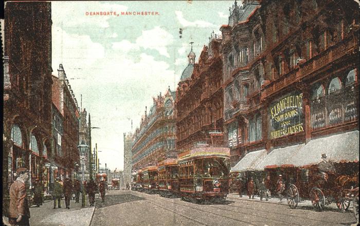 Manchester Oensgate Strassenbahn Kutsche