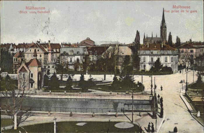 Mulhouse Muehlhausen Mühlhausen Bahnhof