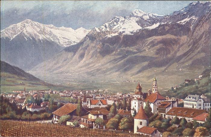 Merano Meran Albergo del Parco colla Cima