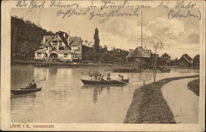 Lahr Schwarzwald Hohbergsee