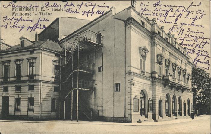 Muelhausen Elsass Mulhouse Theatre Theater