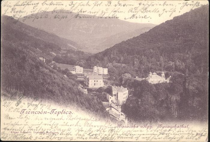 Trencianske Teplice Baracskathal