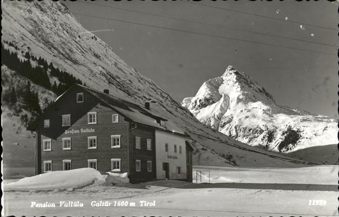 Galtuer Tirol Pension Vallüla