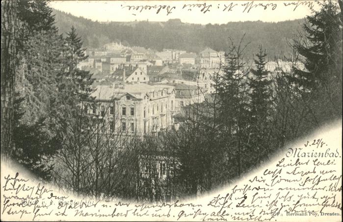 Marienbad Tschechien Boehmen