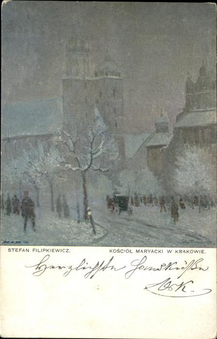 Krakau Krakow Stefan Filipkiewicz