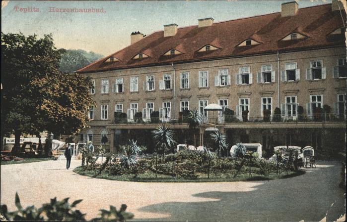 Teplitz-Schoenau Teplice Herrenhausbad