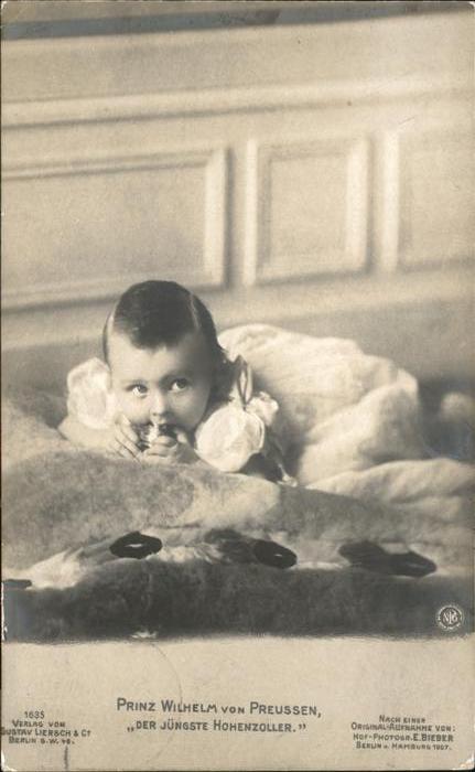 Adel Preussen Prinz Wilhelm