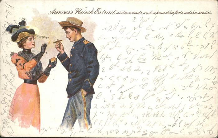 Werbung Armours Fleisch Extract