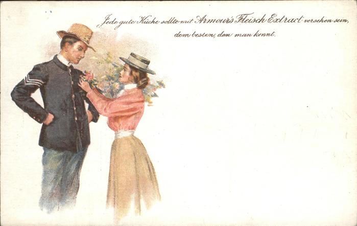 Werbung Armours Fleisch Extract