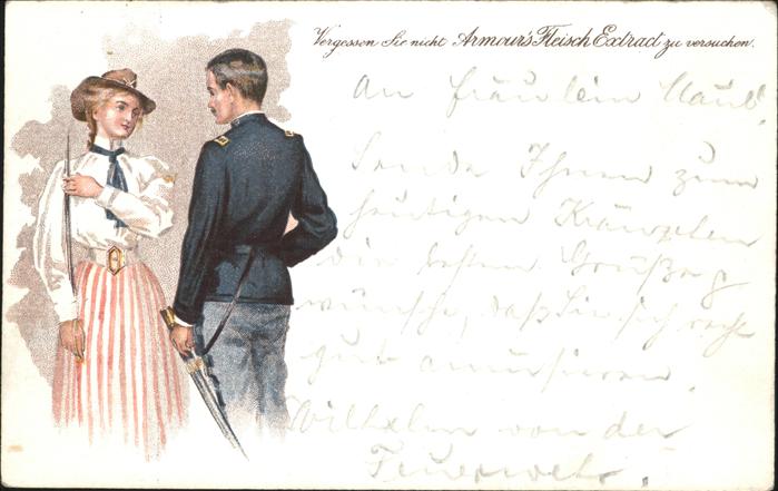 Werbung Armours Fleisch Extract