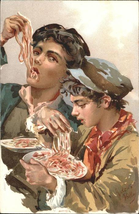 Lebensmittel Spaghetti Kinder