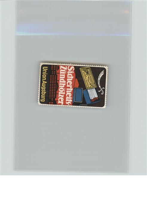 Werbung Sicherheitszündhölzer