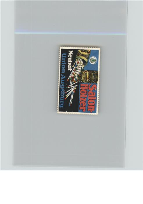 Werbung Salonhölzer Union Augsburg