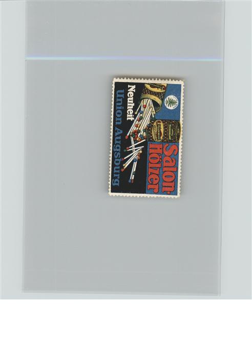 Werbung Salonhölzer Union Augsburg