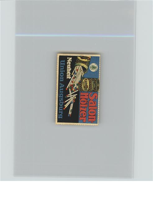 Werbung Salonhölzer Union Augsburg