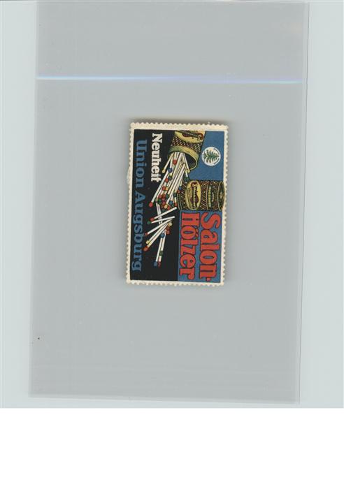 Werbung Salonhölzer Union Augsburg