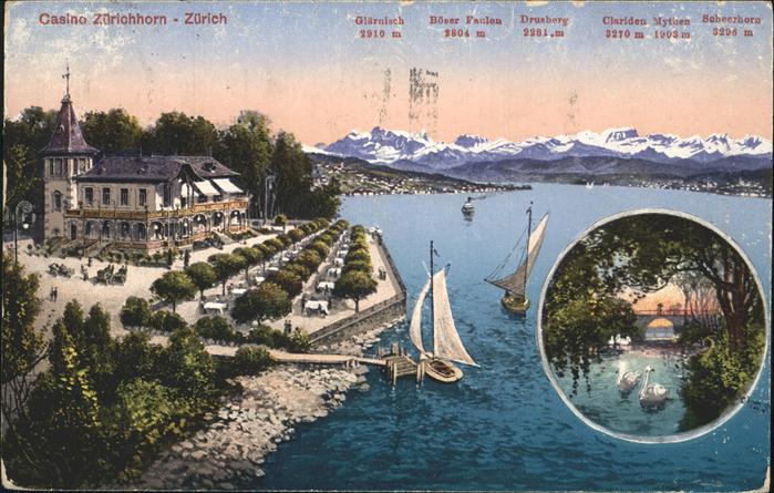 Zuerich Casino Schwan Segelboot