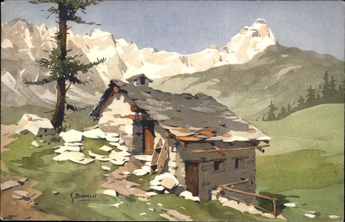 Mont Cervin Kuenstler S Bonelli