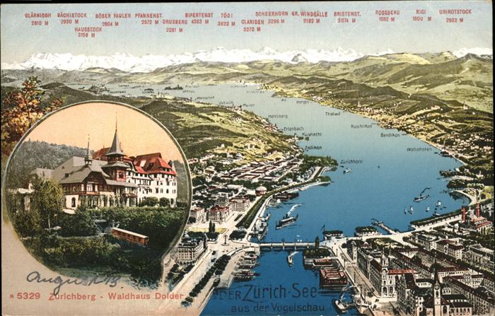 Zuerichsee Waldhaus Dolder