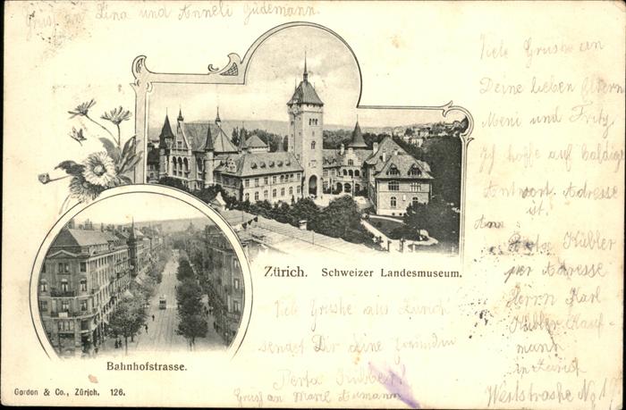 Zuerich Landesmuseum Bahnhofstrasse