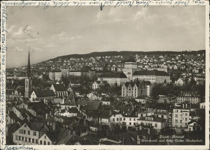Zuerich Universitaet Eidg Techn Hochschule