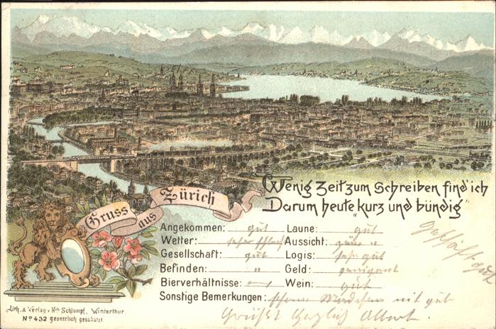 Zuerich Bruecke