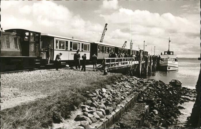 langegeoog Anleger Zug