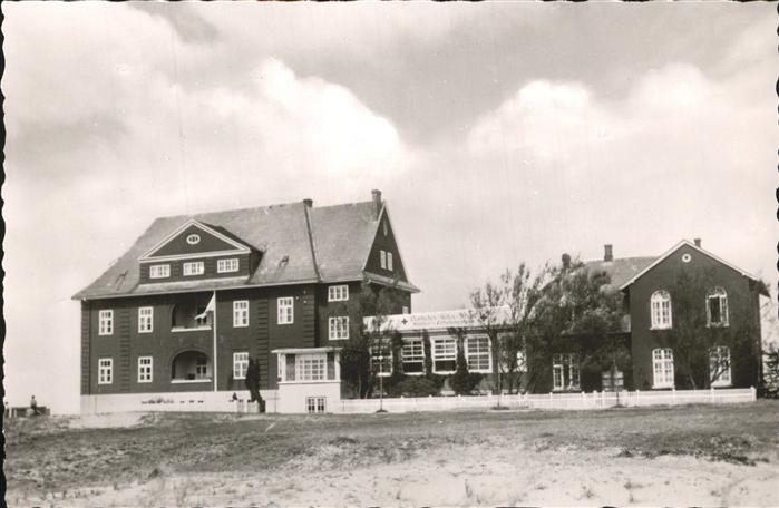 Wittduen Nordseebad Amrum Kindererholungsheim DRK