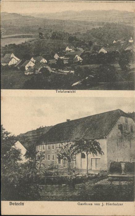 Detzeln Waldshut-Tiengen BW Gasthaus J. Hierholzer Totalansicht
